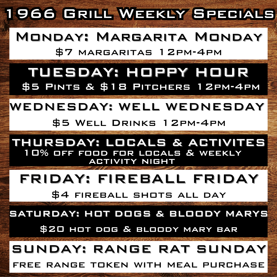 Weekly Specials Graphic